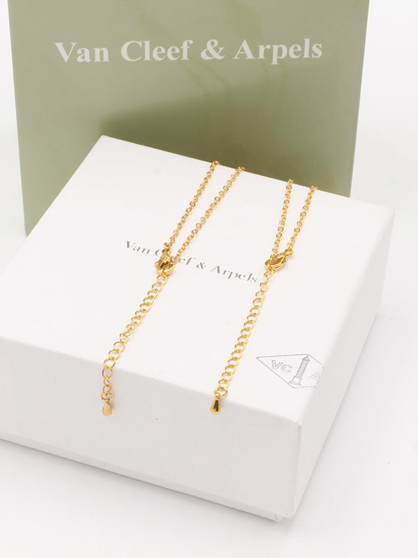 سلسال فان كليف وسط 10 وردات سلسال van cleef