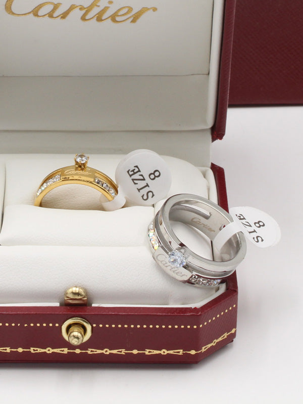خاتم كارتير ستون وذ لوقو خواتم CARTIER
