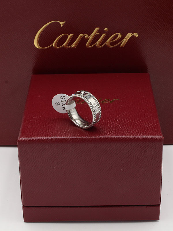 دبلة كارتير زركون تو لاينز خواتم CARTIER