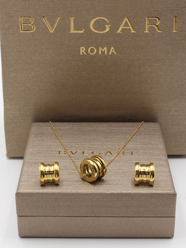 طقم بولغاري اسطواني لوقو اطقم bvlgari