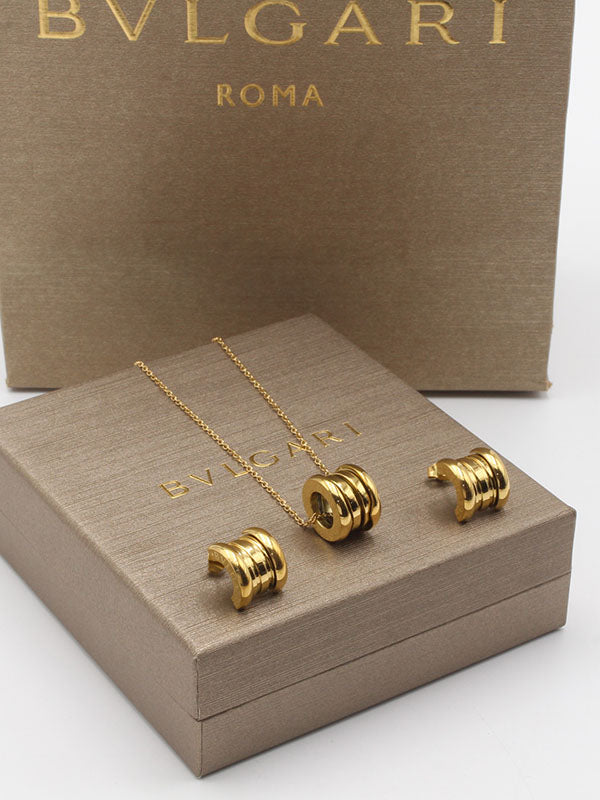 طقم بولغاري اسطواني لوقو اطقم bvlgari