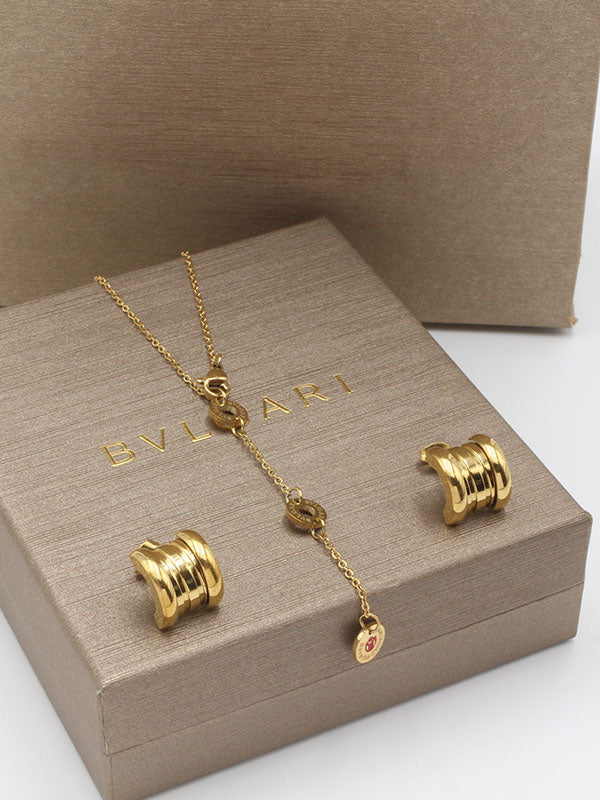 طقم بولغاري اسطواني لوقو اطقم bvlgari