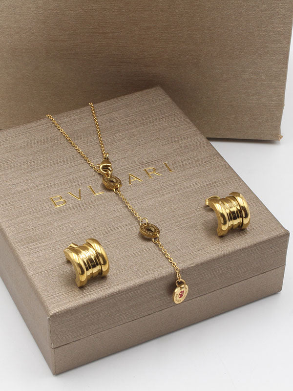 طقم بولغاري اسطواني لوقو اطقم bvlgari