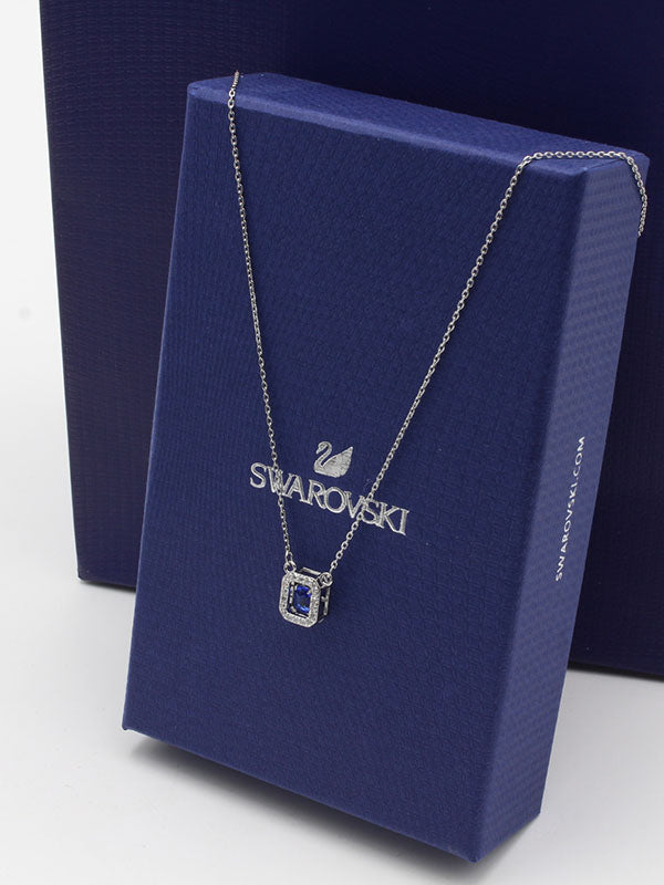 سلسال سواروفسكي زركون سلسال Swarovski ازرق