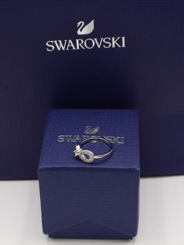 خاتم سواروفسكي انيفينتي خواتم Swarovski فضي 6