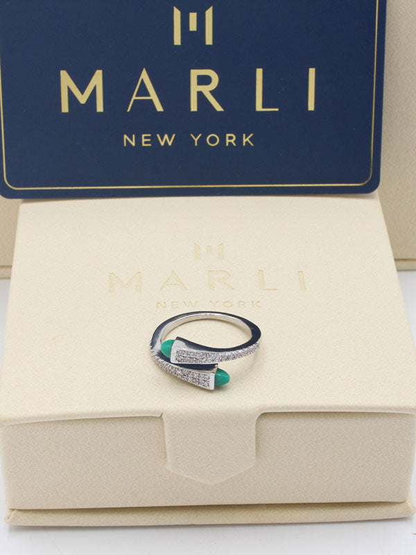 خاتم حجر ملون خواتم مارلي