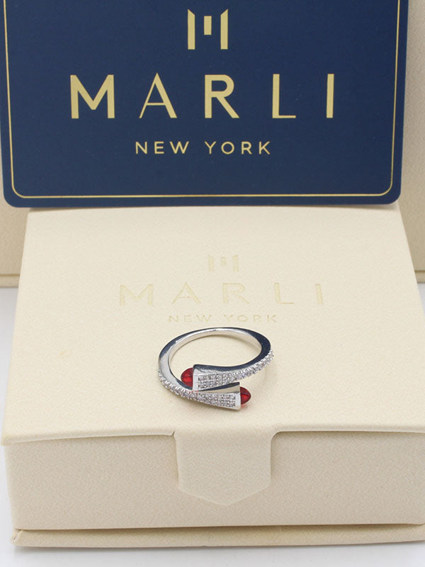 خاتم حجر ملون خواتم مارلي