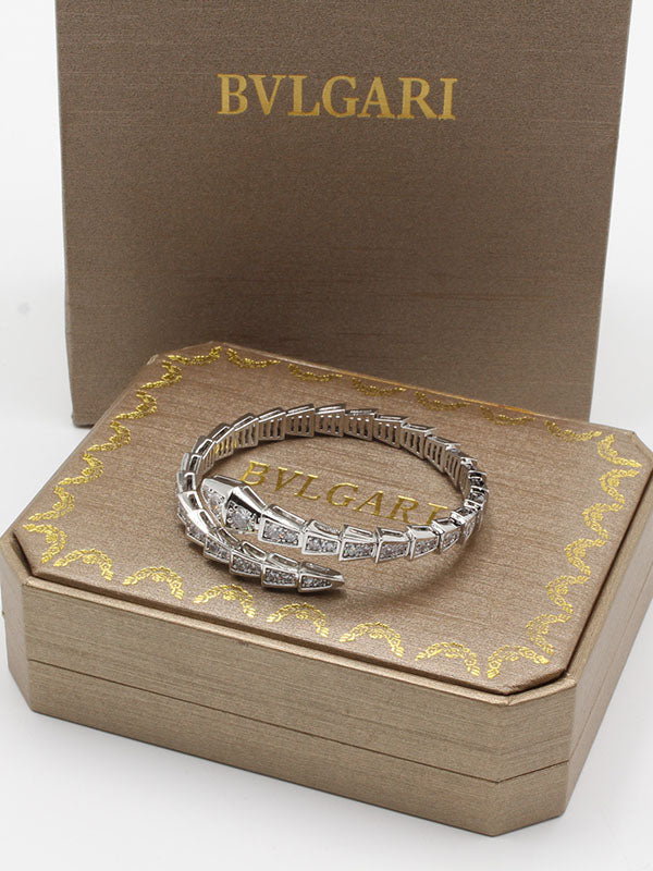 اساور بولغاري سنيك كبير فضي اسواره bvlgari