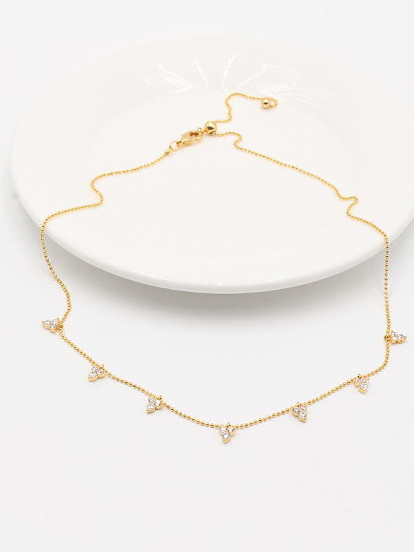 سلسال تشوكر 52196 سلسال jewel ذهبي