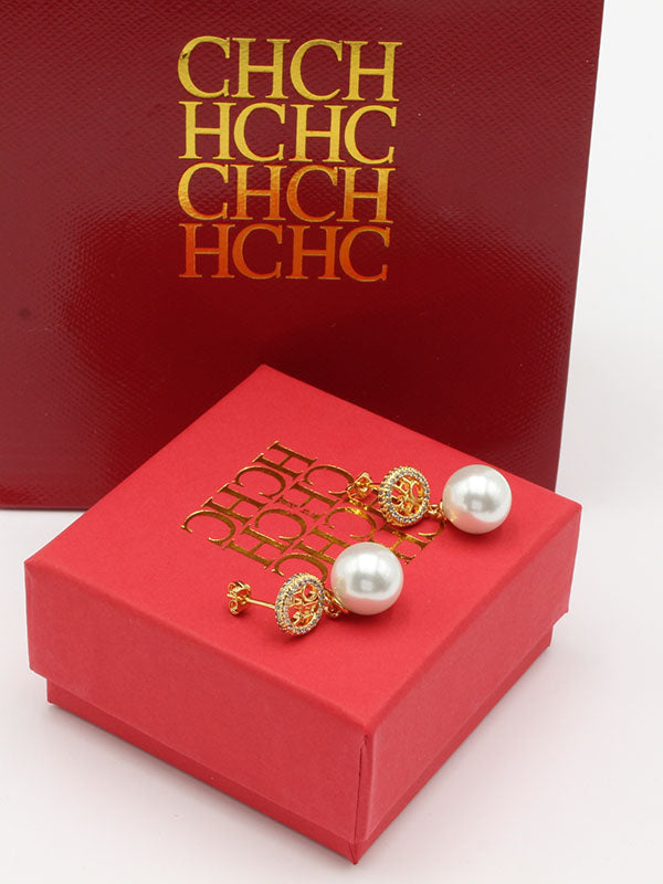 حلق سي اتش زركون لولو حلق CH