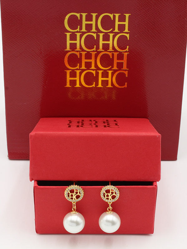 حلق سي اتش زركون لولو حلق CH