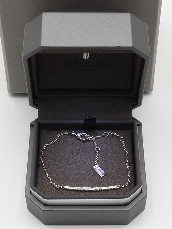 اسواره ميسيكا زركون ناعمة لوقو اسواره messika