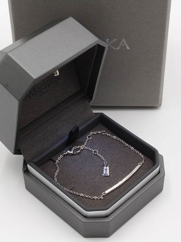 اسواره ميسيكا زركون ناعمة لوقو اسواره messika