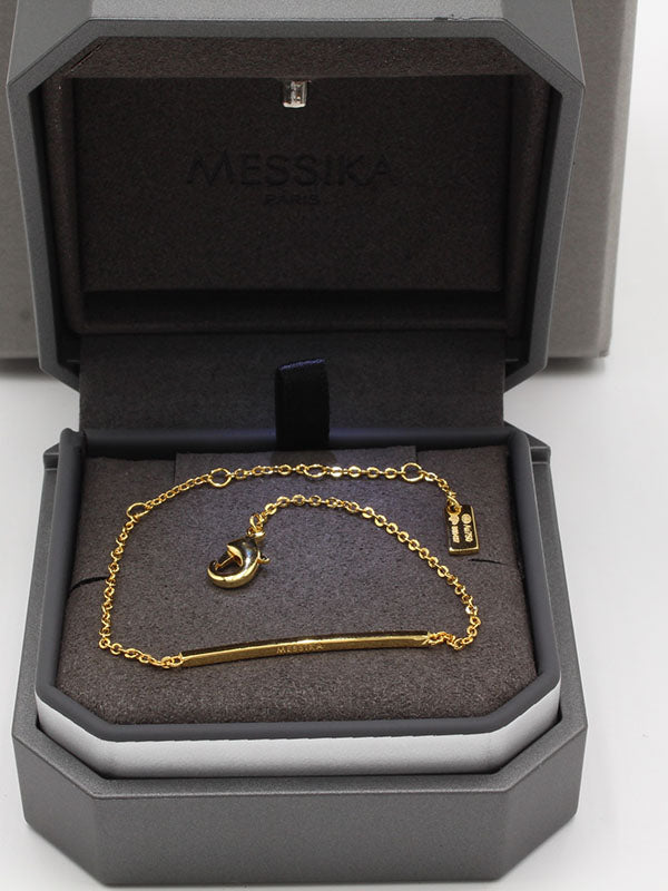 اسواره ميسيكا زركون ناعمة لوقو اسواره messika ذهبي