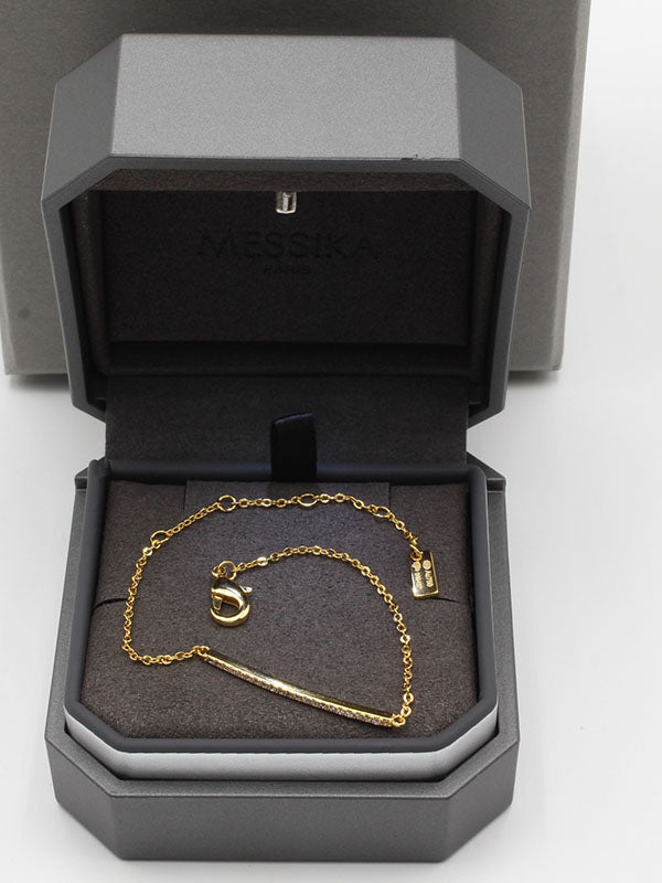 اسواره ميسيكا زركون ناعمة لوقو اسواره messika