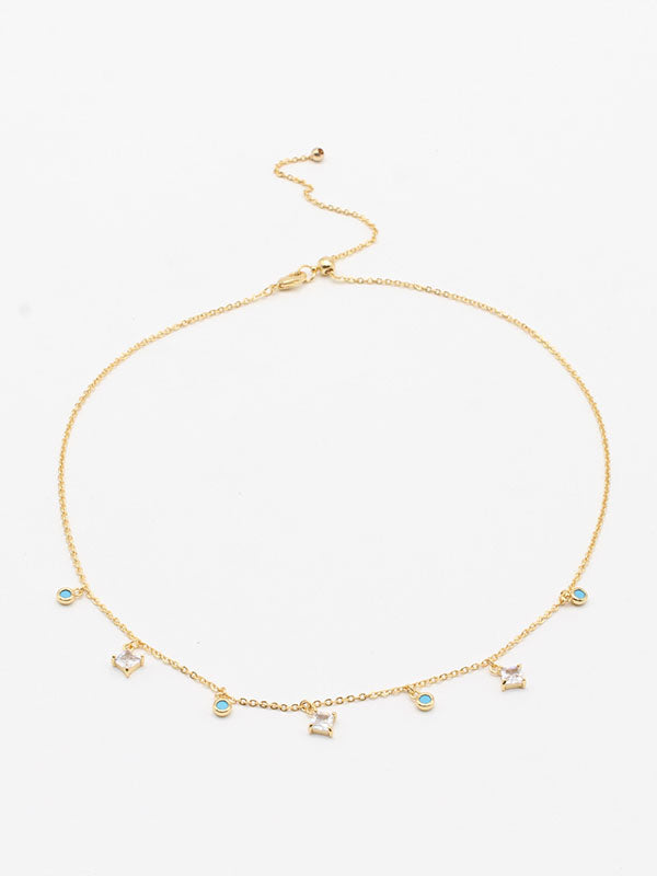 سلسال تشوكر 52221 سلسال jewel ذهبي