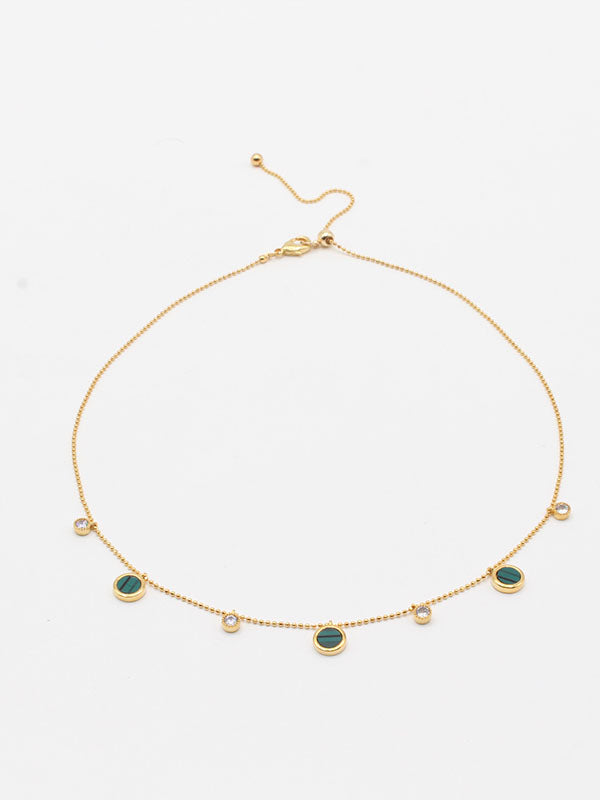 سلسال تشوكر 52216 سلسال jewel اخضر