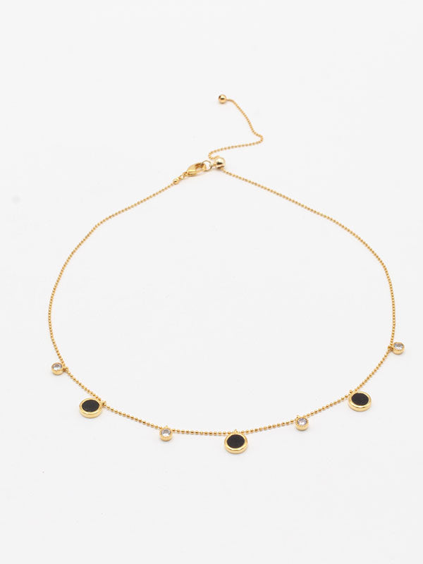 سلسال تشوكر 52216 سلسال jewel اسود