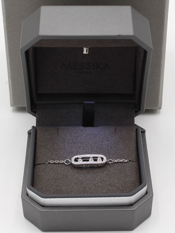 اسواره ميسيكا زركون اسواره messika فضي