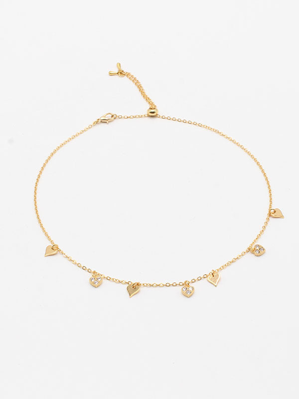 سلسال تشوكر 52220 سلسال jewel ذهبي