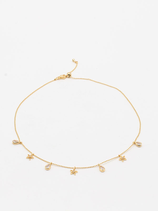 سلسال تشوكر 52223 سلسال jewel ذهبي