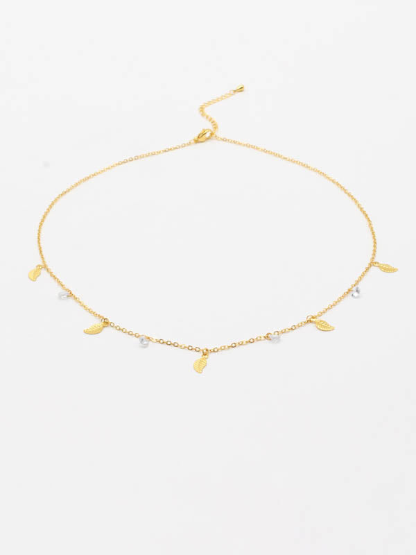 سلسال تشوكر 52203 سلسال jewel ذهبي