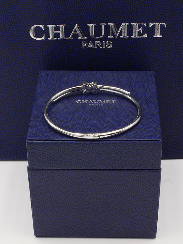 اسوارة شومية اكس زركون بانقل لوقو اسواره chaumet