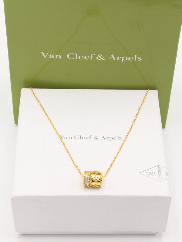 سلسال فان كليف زركون اسطواني صغير سلسال van cleef
