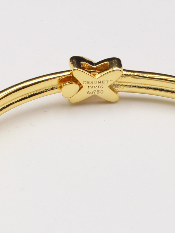 اسوارة شومية اكس زركون بانقل لوقو اسواره chaumet