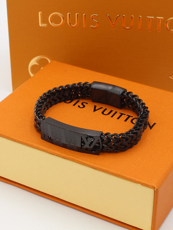 اسوارة لويس فيتون رجالية ستنلس ستيل اسواره louis vuitton