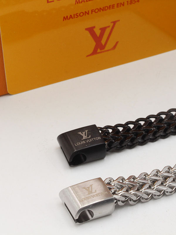 اسوارة لويس فيتون رجالية ستنلس ستيل اسواره louis vuitton