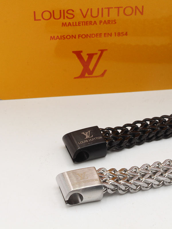 اسوارة لويس فيتون رجالية ستنلس ستيل اسواره louis vuitton