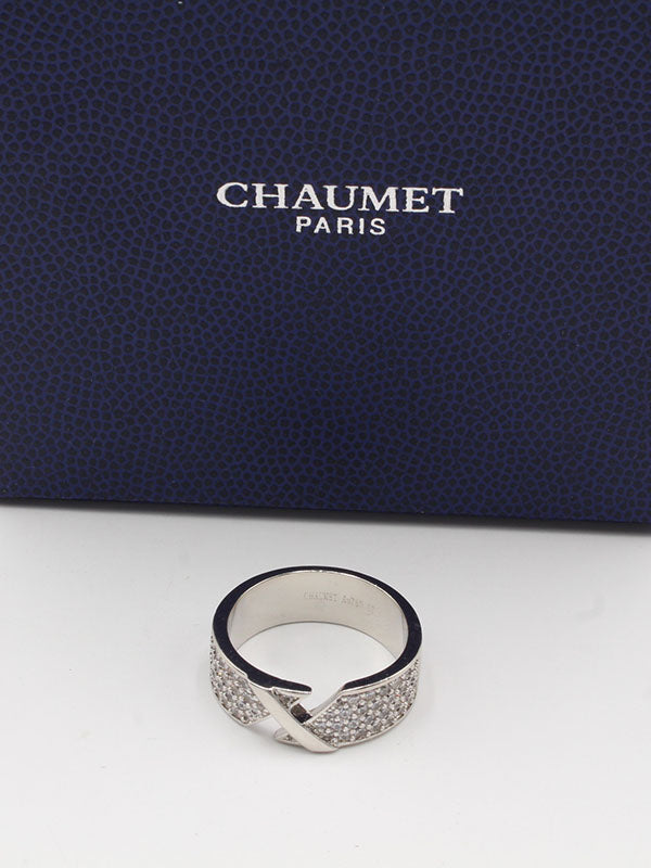 خاتم شومية زركون لوقو خواتم chaumet