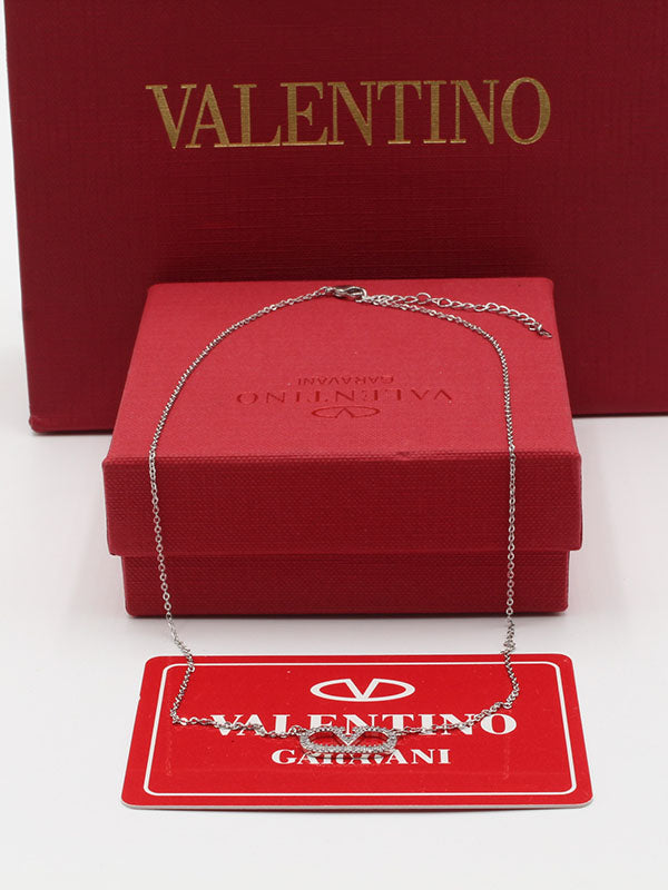 سلسال فالنتينو زركون ناعم V سلسال VALENTINO