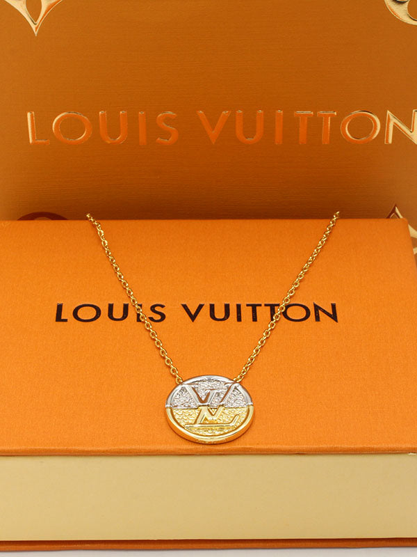 سلسال لويس فيتون نيو سيركل سلسال louis vuitton