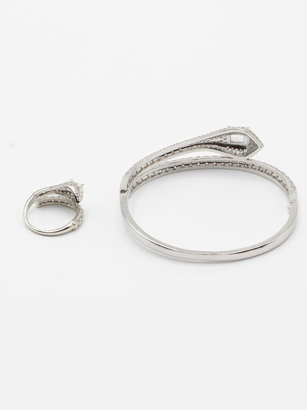 اسواره بولغاري زركون مع خاتم اسواره bvlgari