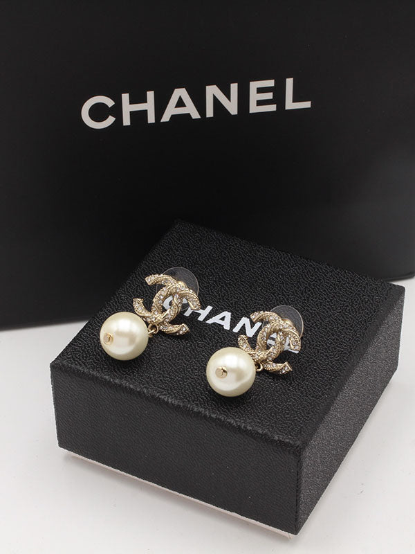 حلق شانيل انتيك 477 حلق chanel