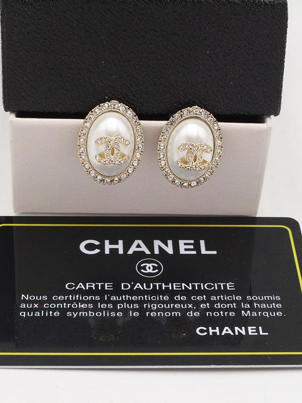 حلق شانيل انتيك 476 حلق chanel ذهبي