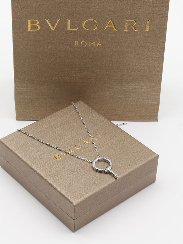 سلسال بولغاري سيركل سنيك زركون سلسال bvlgari