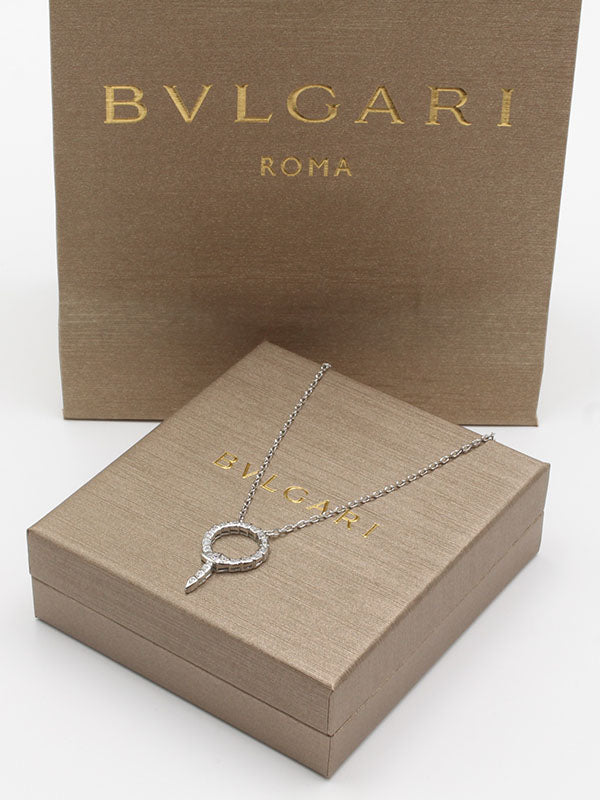 سلسال بولغاري سيركل سنيك زركون سلسال bvlgari