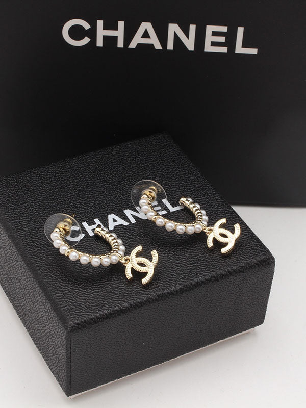 حلق شانيل 475 حلق chanel