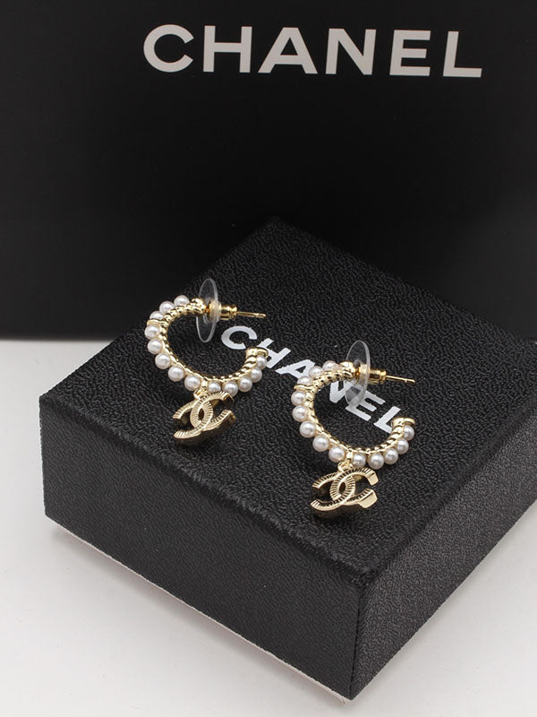 حلق شانيل 475 حلق chanel