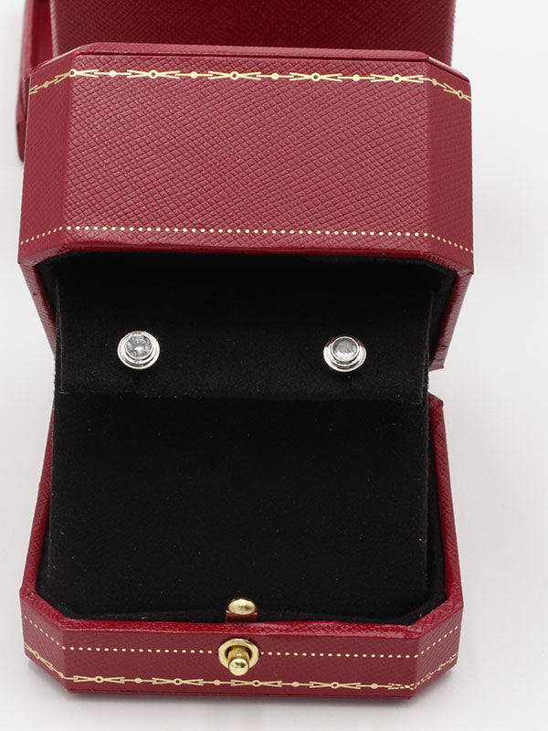حلق كارتير ون ستون صعير حلق CARTIER