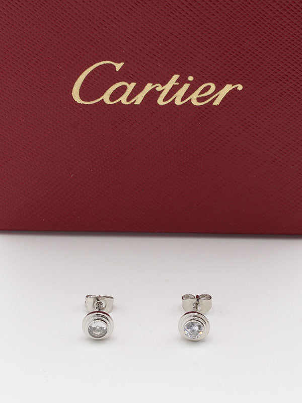 حلق كارتير ون ستون صعير حلق CARTIER