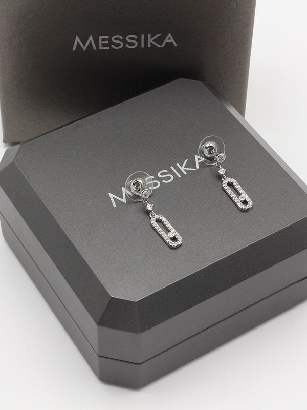 حلق ميسيكا زركون ناعم حلق messika