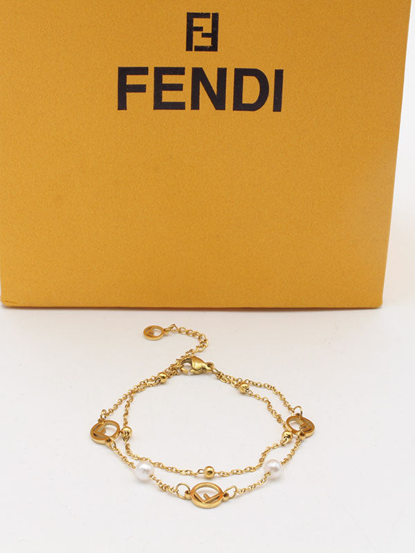 اسواره فندي لولو دورين اسواره fendi ذهبي