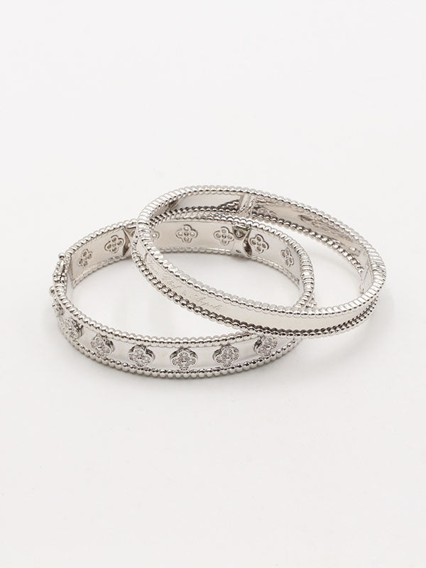 اساور فان كليف 2 قطع لوقو اسواره van cleef