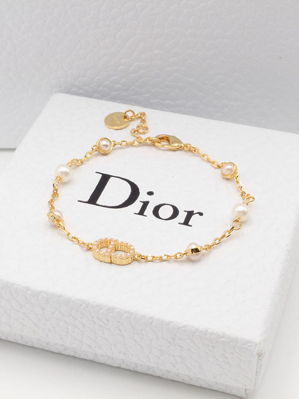 اسواره ديور نيو بيرل اسواره dior ذهبي