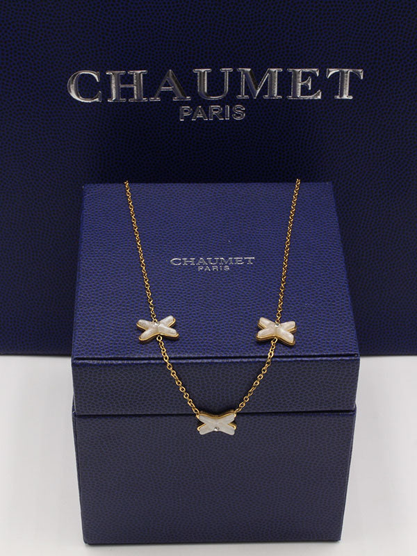 سلسال شومية عقد ناعم سلسال chaumet