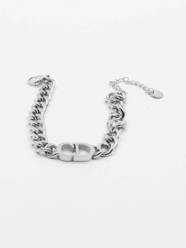 اسواره ديور جنزير ذهبي اسواره dior فضي